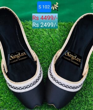 Black Comfort Khussa