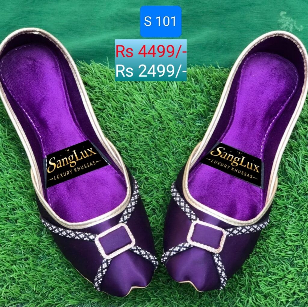 blue comfort khussa